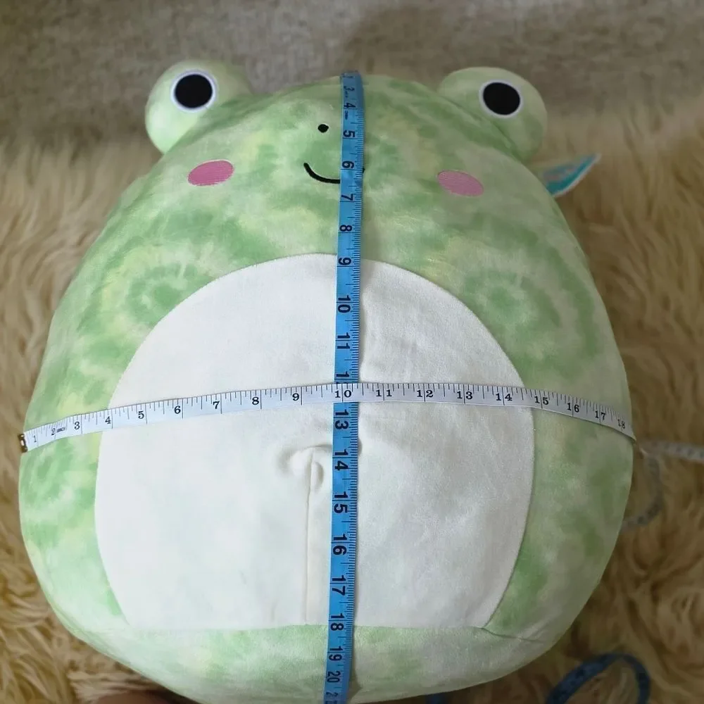 NWT Squishmallows Wendy The Frog 18in Green Tie Dye Stuffed Animal